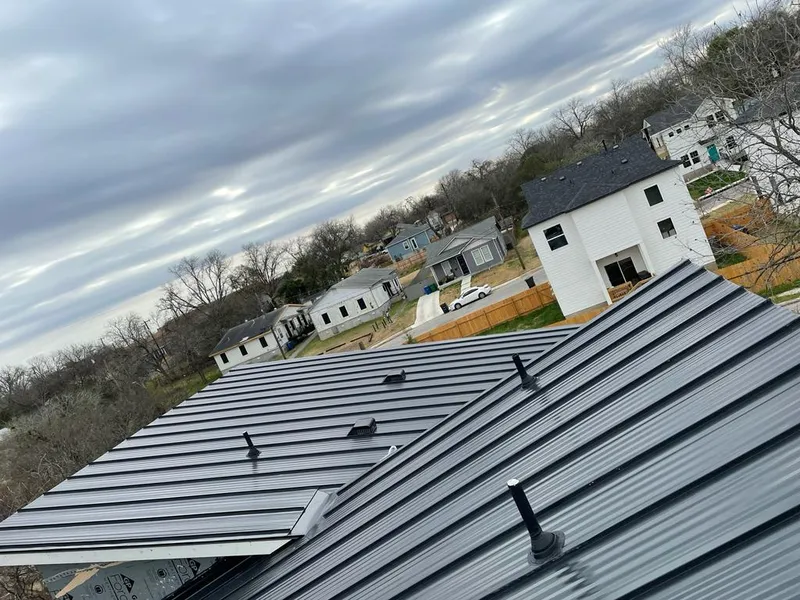 Standing seam metal roof panels with vents for Skylight Repair in Onondaga